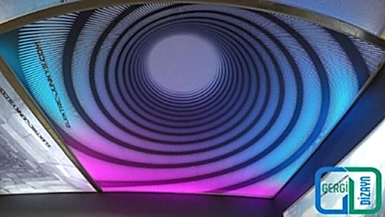 3d baskılı gergi tavan